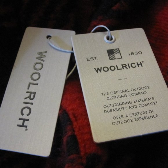 WOOLRICH GENTRY WOOL BUFFALO CHECK COAT SZ SMALL - Picture 8 of 9